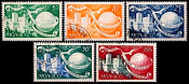 Монако 1949 год . U. P. U. (Всемирный почтовый союз), 75-летие . Не полная серия (самые дорогие здесь) . Каталог 20,85 фунтов.