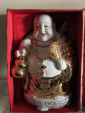 Хотэй ( Бог Счастья) фарфор 24 см,в коробке,винтаж,1980 гг,Китай - вид 1
