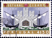 Португалия 1961 год . Герб округа Сетубал . Каталог 9,0 £.