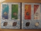 Набор Сочи 2014 8 монет 25 рублей, цветные: Горы, Талисманы, Снежинка и Лучик, Факел в альбоме - вид 3