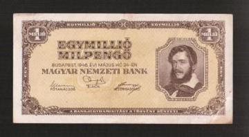 Венгрия 1000000 милпенгё 1946