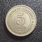 Британская Малайя 5 центов 1950 год.