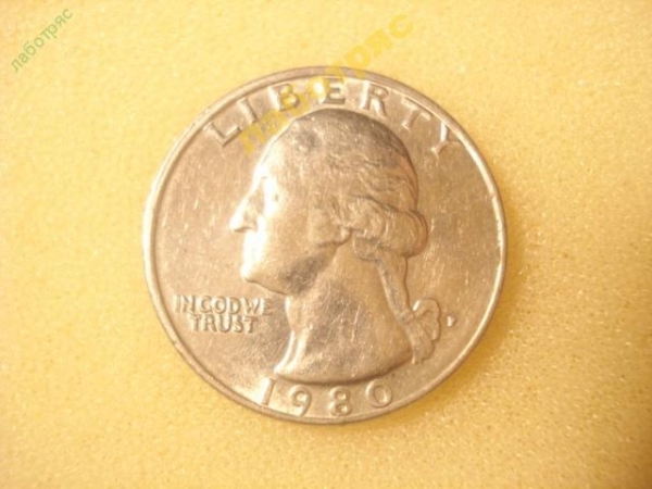 25 центов 1980 год (квотер) P Филадельфия США