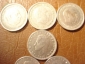 Испания, Набор из 7 монет номиналом 5 песет (по годам выпуска) без повторов !!! - вид 1