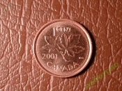 Канада 1 цент 2001 год