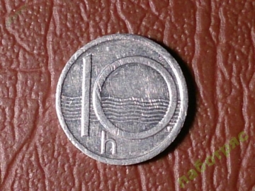 Чехия 10 геллеров 1993 год