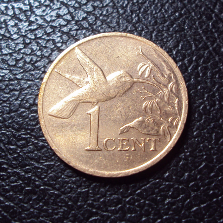 Тринидад и Тобаго 1 цент 1991 год.