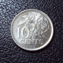 Тринидад и Тобаго 10 центов 2001 год.