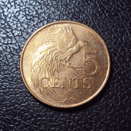 Тринидад и Тобаго 5 центов 2004 год.