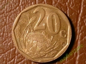 ЮАР 20 центов 2003 год