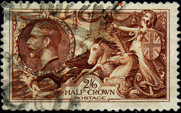 Великобритания 1934 год . Король Георг V - Морские Коньки . Каталог 40,0 £ . 