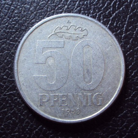 Германия ГДР 50 пфеннигов 1958 год.