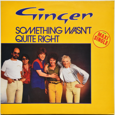 Ginger "Something Wasn't Quite Right" 1980 Maxi Single 