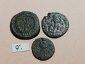 №7 Монеты Рим 4 век н.э. АЕ-Follis Оригинал Лот 3 монеты - вид 1