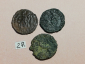 №27 Монеты Рим 4 век н.э. АЕ-Follis Оригинал Лот 3 монеты - вид 1