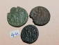 №44 Монеты Рим 4 век н.э. АЕ-Follis Оригинал Лот 3 монеты - вид 1