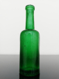 Старое стекло Кёнигсберга Мини бутылочка "HARTWIG KANTOROWICZ BERLIN" Зеленое стекло Начало 20 века Германия Высота 12 см.  - вид 5