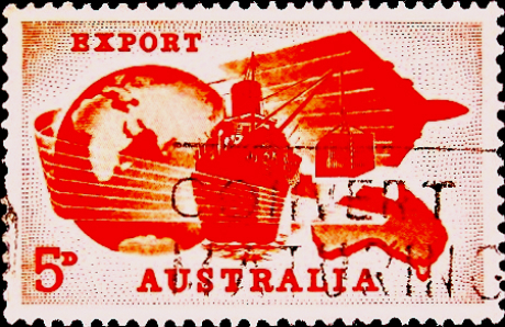Австралия 1963 год Содействие экспорту