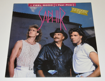 Saphir "I Feel Good" 1986 Maxi Single