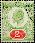 Великобритания 1902 год . король Эдвард VII . 2,0 p . Каталог 25 £ . (1)