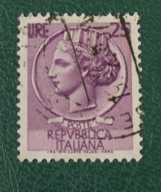 Италия 1953 Сиракузская монета Sc#630 Used