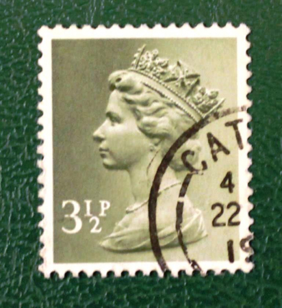 Великобритания 1974 Елизавета II Sc#МН39 Used
