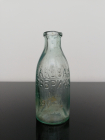 Старое стекло Кёнигсберга Мини бутылочка с надписью 