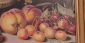 Антикварный большой яркий фруктовый натюрморт холст масло вторая половина 50-х годов СССР  - вид 3