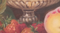 Антикварный большой яркий фруктовый натюрморт холст масло вторая половина 50-х годов СССР  - вид 5