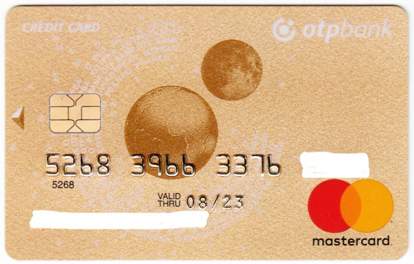 Банк OTPbank MasterCard Gold 2018