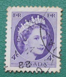Великобритания 1954 Елизавета II Sc#340 Used