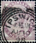 Великобритания 1881 год . Королева Виктория . 1p . Каталог 2,25 £ . (007)
