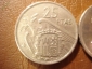Испания, Набор из 5 монет номиналом 25 песет (по годам выпуска) без повторов !!! - вид 7