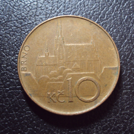 Чехия 10 крон 1993 год.
