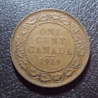 Канада 1 цент 1919 год.