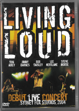 Living Loud ‎(ex. Deep Purple Ozzy) "Live Sydney Fox Studio" 2004 DVD  