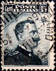 Италия 1906 год . Виктор Эммануил III . 15c . Каталог  1,30 £. (2)
