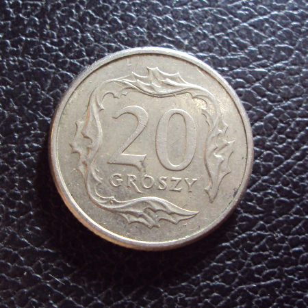 Польша 20 грошей 1997 год.