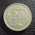 Польша 20 грошей 1990 год.