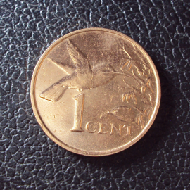 Тринидад и Тобаго 1 цент 2002 год.
