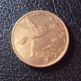Тринидад и Тобаго 1 цент 1990 год.