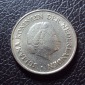 Нидерланды 25 центов 1950 год. - вид 1