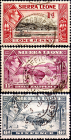 Сьера - Леоне 1938-41 гг . King George VI , местные виды (часть серии) . Каталог 2,30 €.