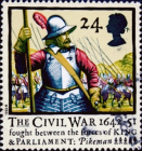 Великобритания 1992 год . 350-летие гражданской войны . 24 p . Каталог 0,80 €. (4)