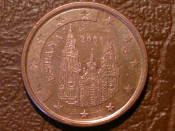Испания, 5 Евро центов, евроцентов, центов, 2006 год