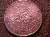 Австрия 5 евроцентов, евро центов, центов, 2009 год