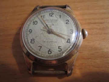 Часы наручные Спортивные позолота AU в ромбе СССР
