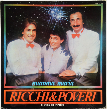 Ricchi & Poveri "Mamma Maria" (Version En Espanol) 1983 Lp  