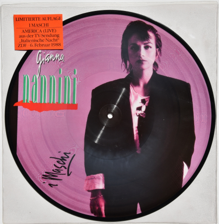 Gianna Nannini ‎ "I Maschi" 1987 Maxi Single Picture Lim.Edition  