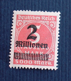 Германия Веймарская республика  1923 Стандарт Инфляция Sc#272 MLH